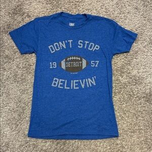 EUC Detroit Football Tee - Size Adult XS